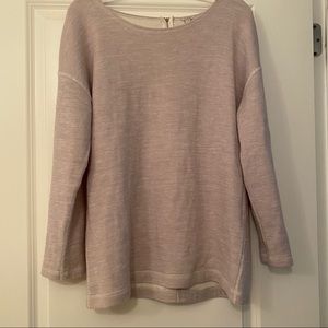 J. Crew Pullover with Zipper Back